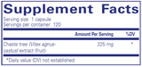 Chaste tree (Vitex) 120 vcaps